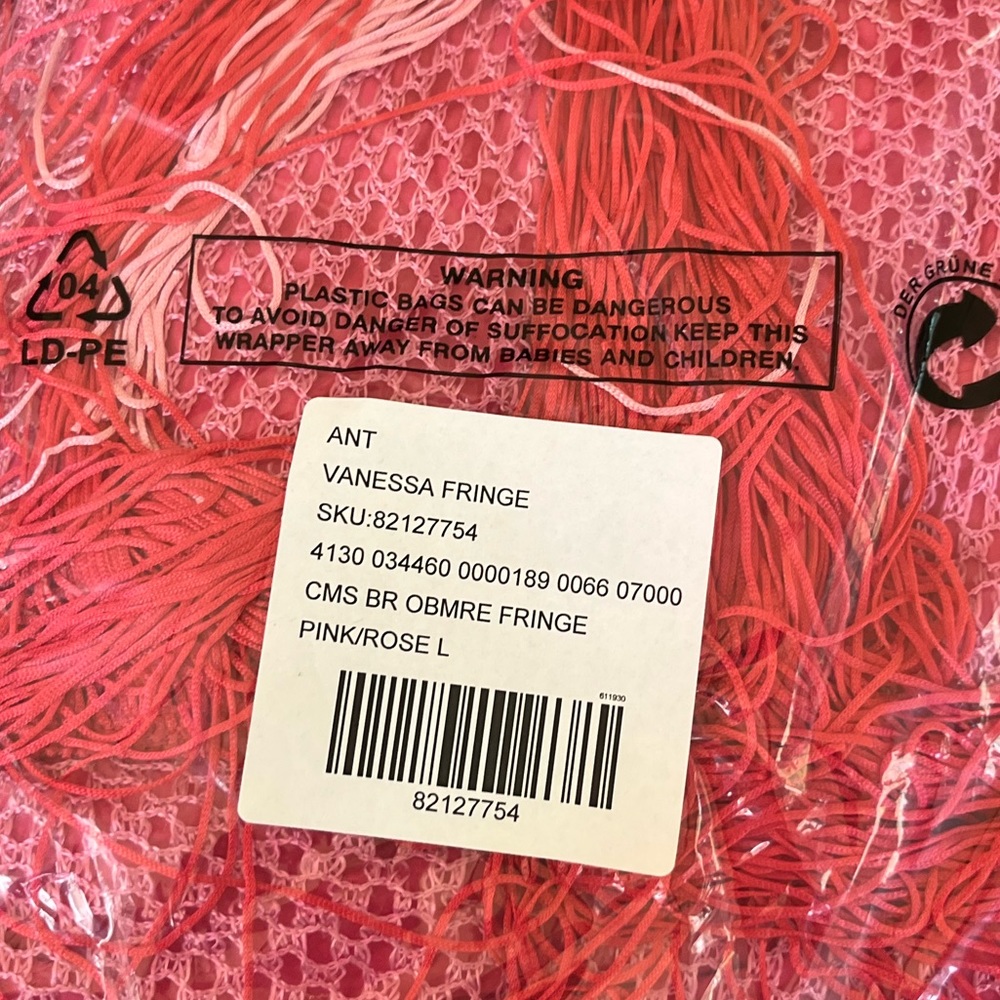 Anthropologie Let Me Be Tiered Ombre Fringe Dress NWT - Picture 9 of 14